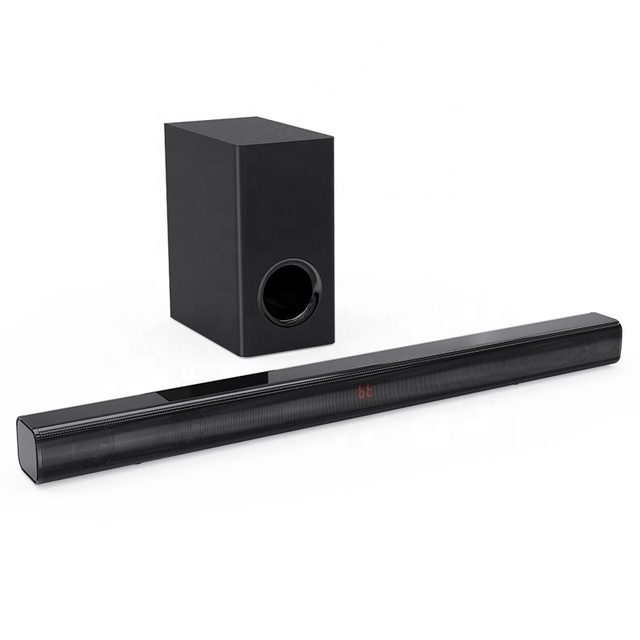 Surround Sound Bar 80 Watts with Remote Control Function and LED Display High Quality and Powerful Audio Computer Use