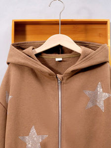 Custom Women Hoodies <b>Long</b> <b>Sleeve</b> Pullover Sweatshirts Fleece Casual Wear Warm <b>Tops</b> Streetwear <b>Workout</b> - Product Image 3