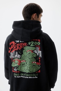 Sudadera con Capucha Extra Grande para Hombre, de Alta Calidad, Personalizada, OEM, 100% Algodón, Forro de Rizo, Hombros Caídos, Tejida, Tendencia de la Industria 2024 - Product Image 2