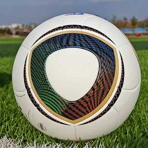 2010 gioco del Sud Africa palloni da calcio ufficiali senza soluzione di continuità Hot Post e allenamento di gioco artigianale di calcio di alta qualità