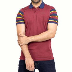 Ropa de tendencia, camiseta para hombre, camiseta de manga corta de algodón y poliéster, polos de verano para hombre - Product Image 1
