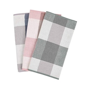 Ensemble de serviettes de cuisine simples et unies, blanc, pour le nettoyage de la vaisselle domestique, Support d'essuyage, personnalisé, 100% coton naturel - Product Image 6