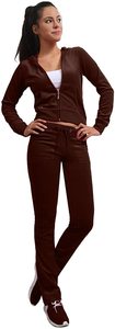 Traje deportivo informal con cremallera para mujer de alta calidad Color sólido Costura Letras Imprimir Chándal de manga larga-Unisex Tallas grandes Invierno - Product Image 2
