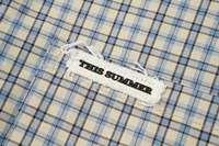 Kemeja Pria Vintage Motif Kotak-Kotak Lengan Panjang Kasual Longgar Kancing Depan Dengan Saku Dada Streetwear Atasan Oversize