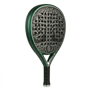 Raqueta de Pádel Personalizada 12K 18K, Forma de Diamante, Marco de Carbono Completo, Raqueta de Competición para Jugadores Profesionales, Venta al Por Mayor OEM - Product Image 4