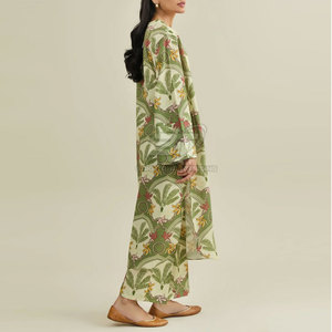 Traje Shalwar Kameez Kurta Clásico, Ropa Formal Diaria, Kurta Pakistaní, Shalwar de Tela Lavable de Alta Calidad, Servicio OEM - Product Image 3