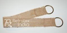 Embrasses de rideaux pour bouchon de rideaux et décoration intérieure par réfractex inde fabriquées en inde pour embrasses en Jute - Product Image 3
