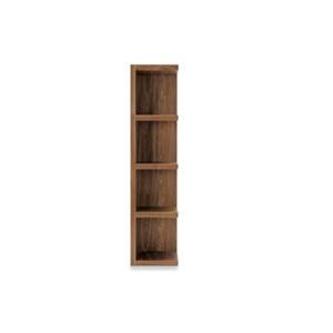 Organizador de almacenamiento de madera de acacia para sala de estar, estante de exhibición, estantería de escritorio de madera ajustable - Product Image 4
