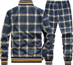 Vêtements de sport décontractés personnalisés couleur unie impression bouffante deux pièces à capuche ensembles de pantalons de survêtement à la mode survêtements d'hiver - Product Image 4