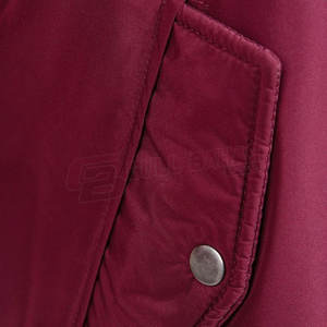 Blouson aviateur chaud d'hiver personnalisé pour hommes style High Street avec design rembourré et col montant - Product Image 4