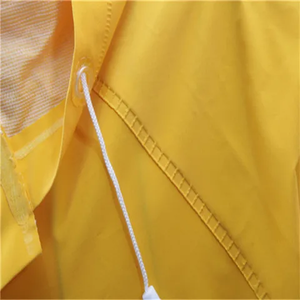 Combinaison imperméable réutilisable de logo personnalisable de matériel de Spandex de veste et de pantalon de pluie de PVC pour le travail extérieur - Product Image 5