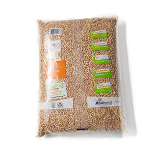 Granulés de bois de pin ENplus A1 20kg, noyau PLC, garantie 3 ans, faible teneur en poussière 1%, haute teneur en cendres, température de fusion 1200°C, fabriqués à partir des meilleurs bois vierges - Product Image 5