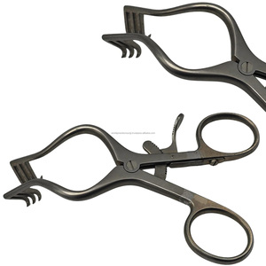 Rétracteur manuel ergonomique Wullstein, instrument chirurgical ORL en acier inoxydable, outil de chirurgie auriculaire CE WPS-BV-115 Argent Classe I - Product Image 5