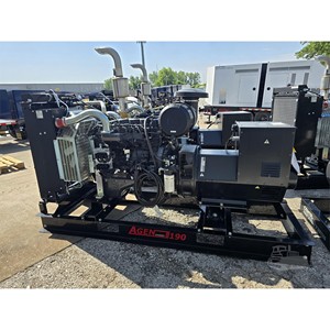Alternador de CA monofásico silencioso Powerforce 2024 de 175 kW, tipo marco abierto, con opciones de arranque automático ATS y opciones Stamford - Product Image 1