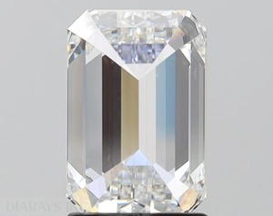 2,50 Ct Emerald Cut IGI Certified E-Color Filled Lab Grown Loose Diamond Clarity CVD para la fabricación de joyas - Product Image 3