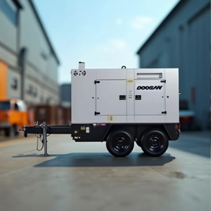 <b>Towable</b> Generator Power Module G70WDO-3A for Temporary Jobsite Event Emergency Electrical Power - Product Image 1
