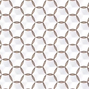 Modern Glazed 3D 400x400mm HighQuality Porcelain Floor Wall Tiles Glossy <b>Stone</b> Look for Interior Exterior Outdoor Use 16x16 Inch - Product Image 3