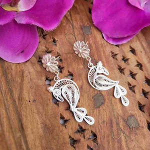 ต่างหูเม็ดเดี่ยว Morni เกรดสูงส่งตรงจากผู้จำหน่ายอินเดียพร้อมเครื่องประดับแฟชั่นระยิบระยับ - Product Image 1