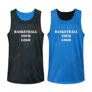 Camisetas de Baloncesto Personalizadas OEM ODM para Hombre, Uniformes de Equipo Reversibles, 100% Poliéster, Malla Transpirable de Secado Rápido, Impresión Digital. - Product Image 5