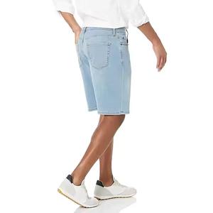 Oem-Short chic en denim déchiré pour homme, style urbain, décontracté, moyen, extensible, pour l'été - Product Image 4