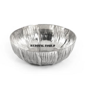 Tazón de Chocolate de Aluminio con Acabado Dorado, Forma Redonda, Decorativo, Clásico, Elegante, de Diseño, Nuevo - Product Image 4