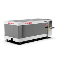 Glorystar pour découpeuse laser CNC 3000W pour acier avec refroidissement par eau, contrôle automatique et numérique, système Cypcut pour tôles