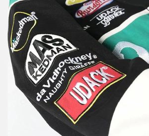 แจ็กเก็ตบอมเบอร์นาสคาร์วินเทจหายาก F1ออกแบบได้ตามต้องการแผ่นปักแบรนด์ USA - Product Image 2