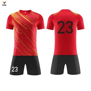 Custom <b>Team</b> Club Uniform Full Soccer Kit Set Uniforms With Socks for Sale Soccer Kits Men's Soccer Uniform - Product Image 2
