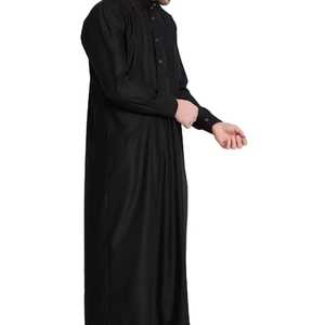 Thobe ethnique pour hommes 2025, dernière collection, thobe/jubba arabe pour hommes, robe musulmane, robe d'Arabie Saoudite - Product Image 2