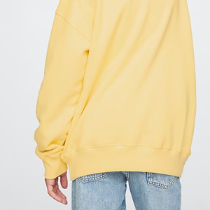 บริการ OEM เสื้อสเวตเชิ้ตแขนยาวลำลองสำหรับเด็กผู้ชาย พร้อมโลโก้ที่ปรับแต่งได้ ดีไซน์ไหล่ตกเพื่อความสบายและสวมใส่สบายๆ - Product Image 6