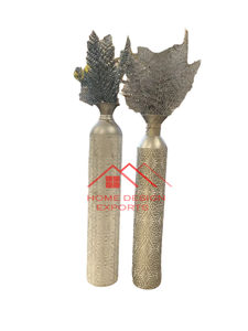 Jarrón de Metal de Aluminio con Acabado de Doble Tono para Eventos de Boda y Decoración del Hogar - Product Image 5