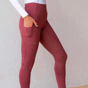 Mallas para montar a caballo, mallas, pantalones, pantalones ecuestres para mujer, cintura alta, agarre completo, mallas de nailon de poliéster de secado rápido de silicona - Product Image 1