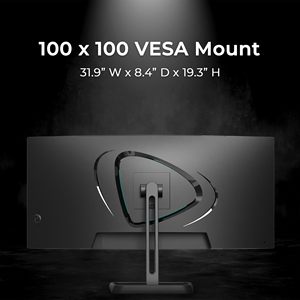 Moniteur incurvé ultra-large de 34 pouces, résolution 4K, rapport d'aspect 21:9, 144 Hz, rapport de contraste élevé, gamme de couleurs pour utilisation informatique - Product Image 2