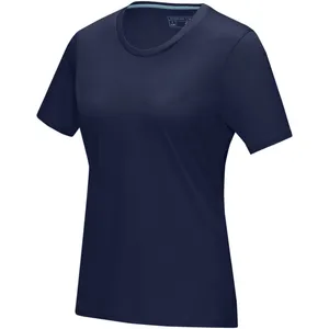 เสื้อยืดแขนสั้นสีฟ้าครามของดอนน่า ผ้าออร์แกนิก เสื้อยืดโปรโมชั่น - Product Image 4