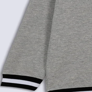 Sweat-shirt pour homme en tissu éponge de coton et polyester de haute qualité, fermeture éclair, col rond, manches longues, design imprimé pour l'hiver - Product Image 6