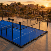 Pista de Pádel Panorámica Venus Glass para Clubes Deportivos - Materiales de Alta Calidad