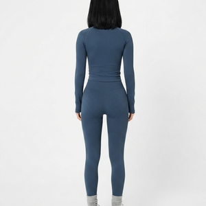 Leggings de yoga taille haute pour femmes, effet push-up, sans coutures, pour l'entraînement et le sport – Vêtements de sport OEM très demandés - Product Image 2