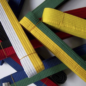 Vente d'Usine Personnalisée Qualité Supérieure Arts Martiaux Karaté Ceintures Meilleur Design Hommes Bjj Gi Uniformes Avec Ceintures De Couleur - Product Image 5