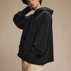 Sweats à capuche unisexe vintage délavés à l'acide en coton pour hommes et femmes - Product Image 5