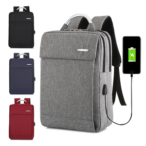 Personalizado a prueba de agua 15,6 17 pulgadas grande para hombres de negocios antirrobo viaje mujeres ordenador portátil mochila escolar mochilas con USB - Product Image 1