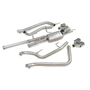 Dostoyota Tundra 5.7L รถ<span class=keywords><strong>กระบะ</strong></span> Ss304แบบ catback valved กีฬา - Product Image 6