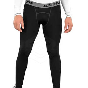 Leggings para Hombre de Nuevo Diseño, Ropa de Yoga de Secado Rápido, Transpirable, Cintura Elástica Ajustable, Servicio OEM Personalizable - Product Image 2
