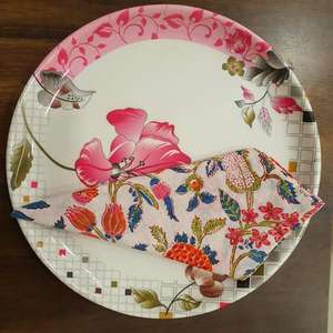 Colorful Tie Dye Marble Printed Cotton Quilted Dinning Table <b>Placemat</b> for Wedding, House Party Celebration, Table Place Mats - Product Image 5