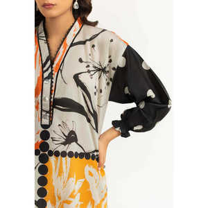 ชุดลำลองพิมพ์ลายสำหรับงานปาร์ตี้และงานทางการ รุ่น IUSTKSD-2197 ดีไซน์เรียบหรูทันสมัย ไซส์ XS ระบายอากาศได้ดี รับผลิตแบบ ODM/OEM - Product Image 2