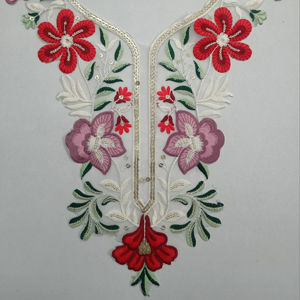 ชุดส่าหรีปกคอเสื้อปักเลื่อมสำหรับใส่แบบชนเผ่า - Product Image 5