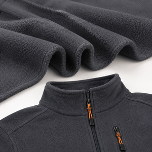 Veste polaire unisexe personnalisée pour l'entraînement hiver-automne, course à pied, protection, sports de plein air, randonnée, fermeture éclair, légère, contre le froid - Product Image 3