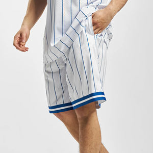 Pantalones cortos de malla para hombre de gimnasio informales sublimados personalizados, pantalones cortos de malla con estampado completo OEM, tamaño personalizado para la venta en línea - Product Image 1