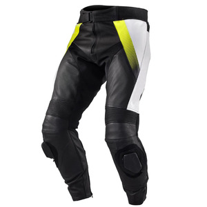 Pantalon en cuir Touring Outdoor pour motocyclistes de rue Pantalon d'équitation en cuir avec engrenages de protection pour motocyclistes - Product Image 3