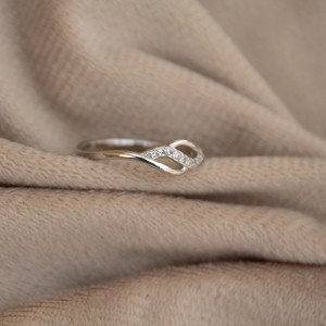 925 plata esterlina Zirconia cúbica lujo ligero minimalista 925 joyería de plata esterlina para mujeres - Product Image 4