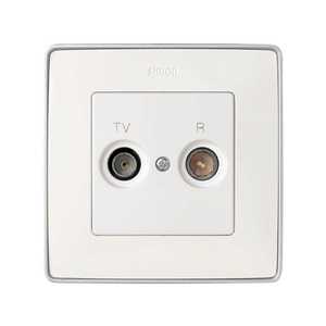 Presa singola per segnale R-TV induttiva (Simon 75 75486-39) - Product Image 2